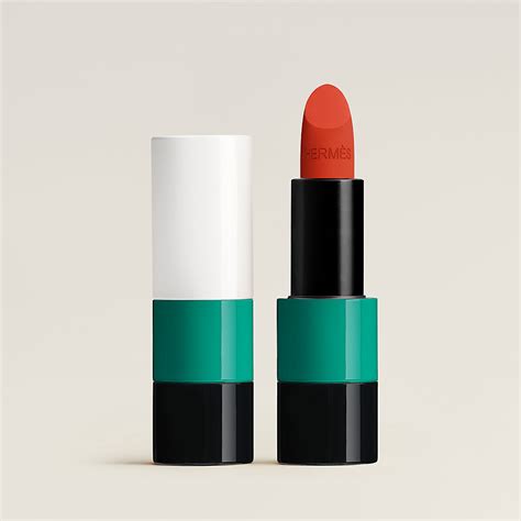 hermes lippenstift orange|Hermes matte lipstick.